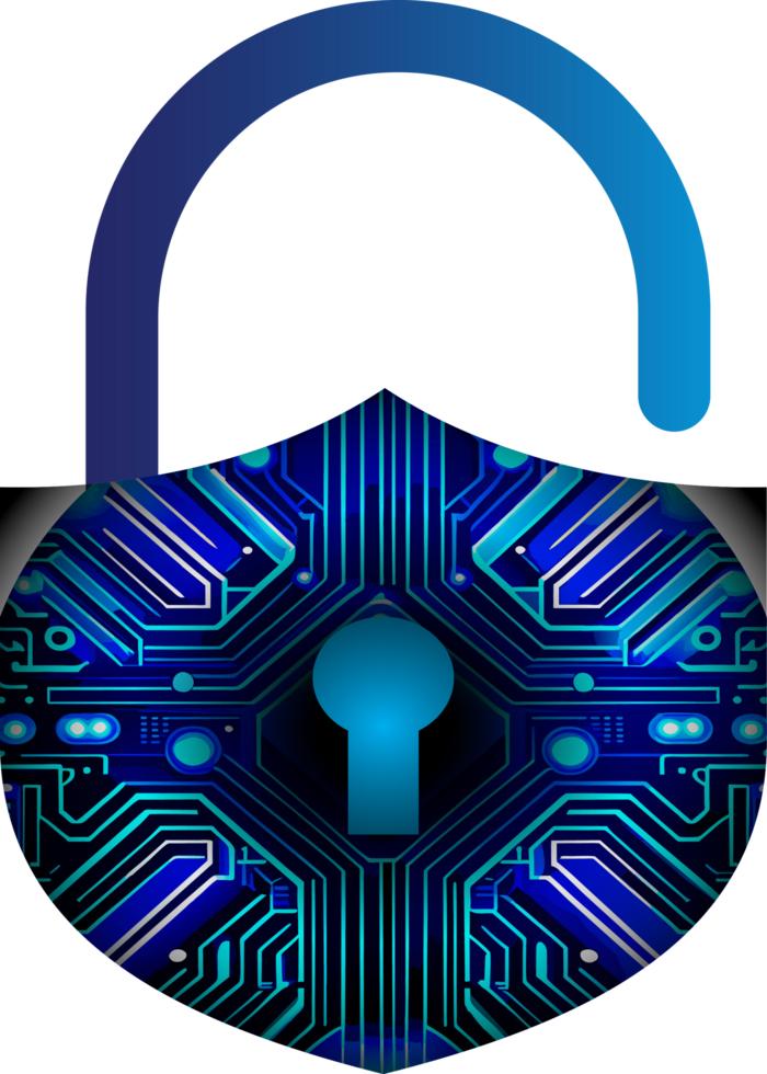 Modern Technology Cybersecurity Icon Crop-out png