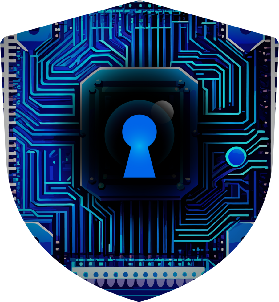 Modern Technology Cybersecurity Icon Crop-out png