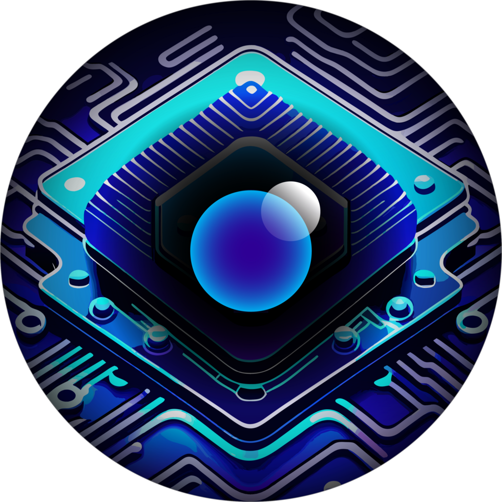 Modern Technology Cybersecurity Icon Crop-out png