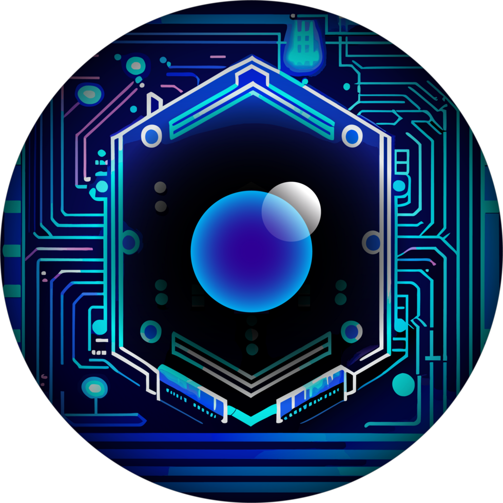 Modern Technology Cybersecurity Icon Crop-out png