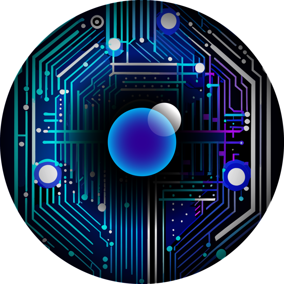 Modern Technology Cybersecurity Icon Crop-out png
