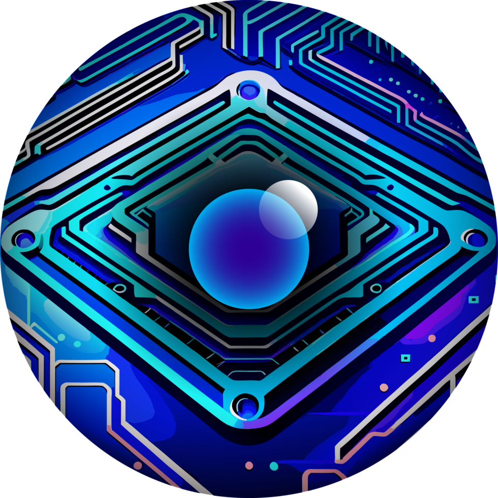 Modern Technology Cybersecurity Icon Crop-out png