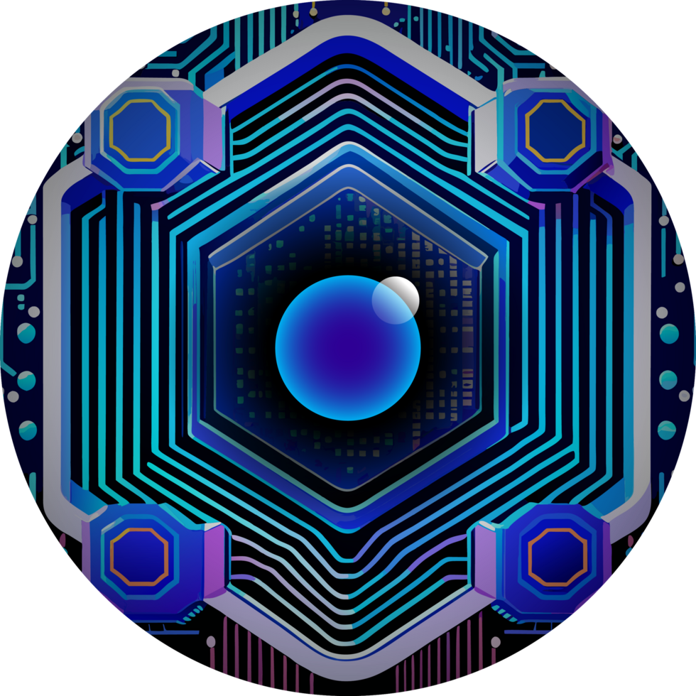 Modern Technology Cybersecurity Icon Crop-out png