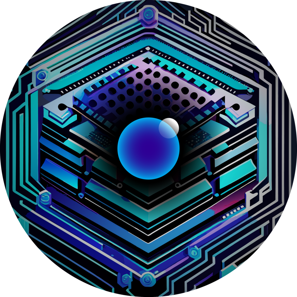 Modern Technology Cybersecurity Icon Crop-out png