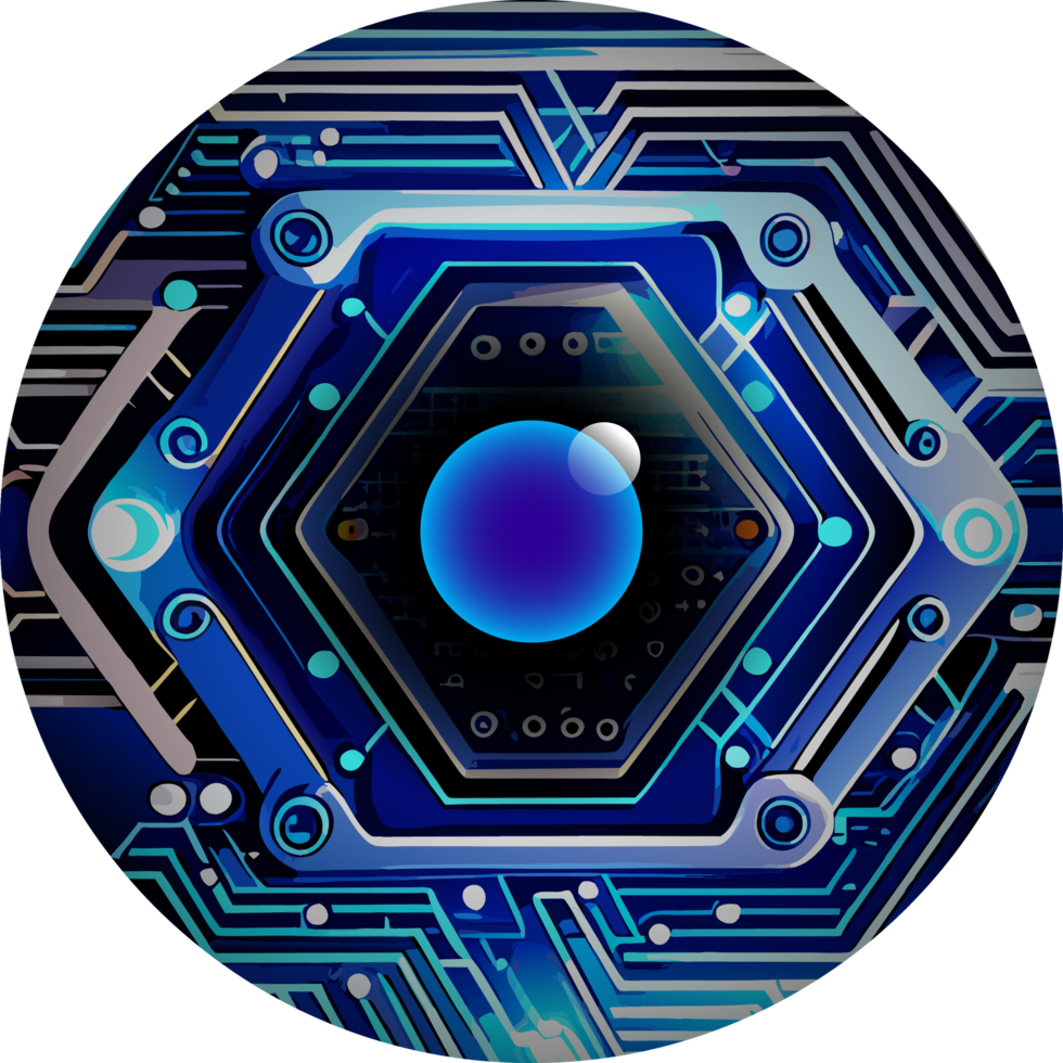 Modern Technology Cybersecurity Icon Crop-out png
