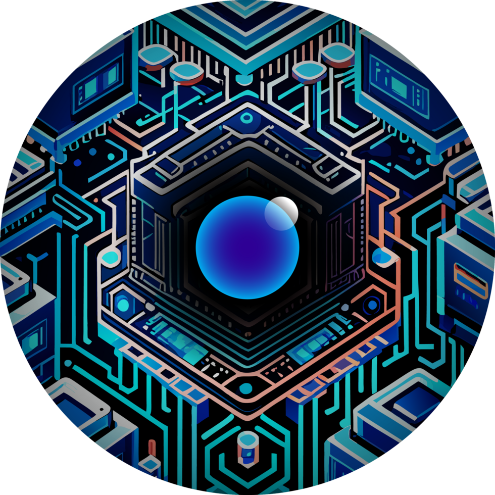 Modern Technology Cybersecurity Icon Crop-out png