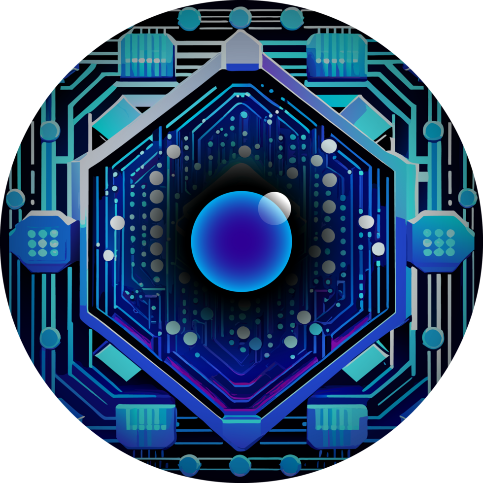 Modern Technology Cybersecurity Icon Crop-out png