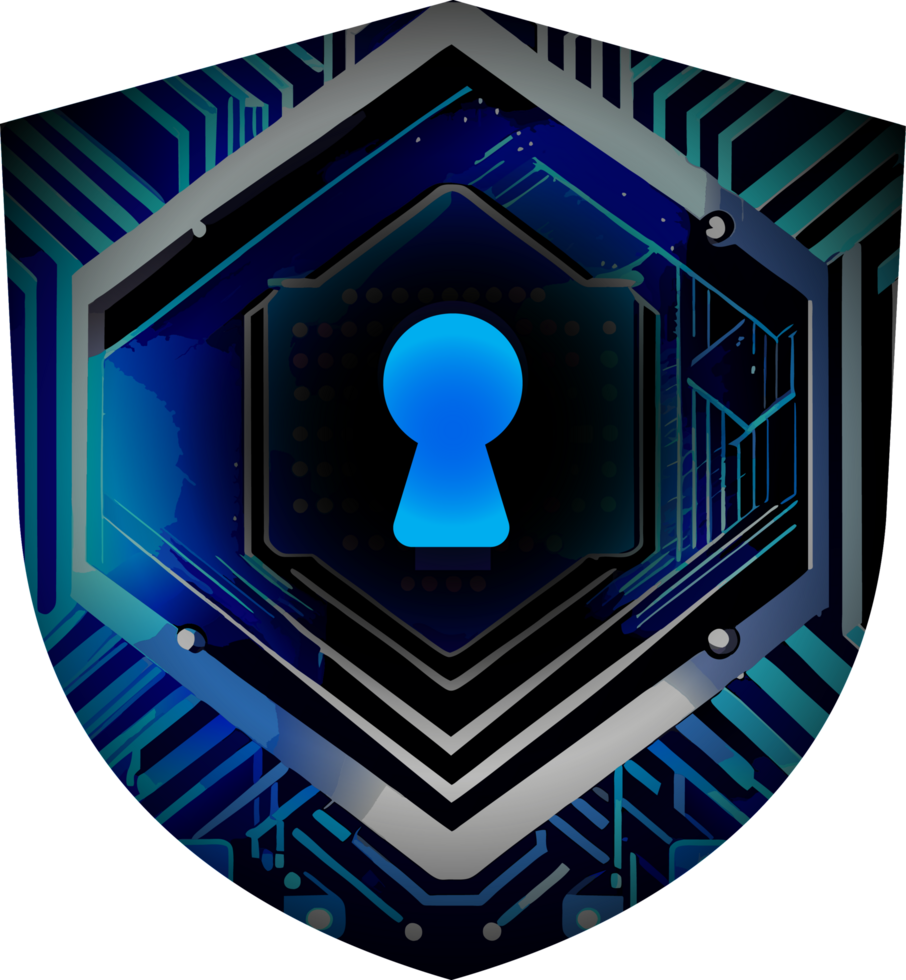 Modern Technology Cybersecurity Icon Crop-out png