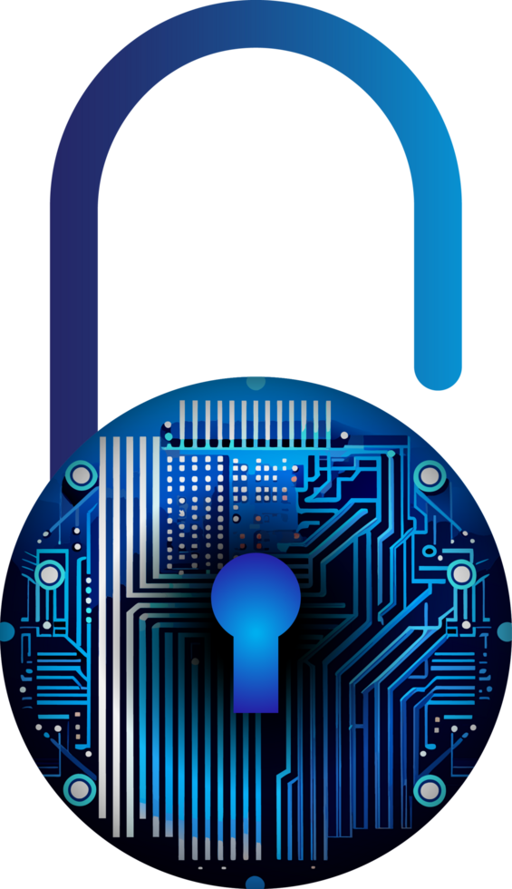 Modern Technology Cybersecurity Icon Crop-out png