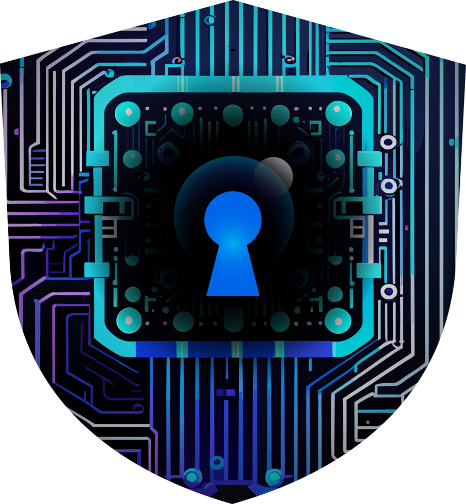 Modern Technology Cybersecurity Icon Crop-out png
