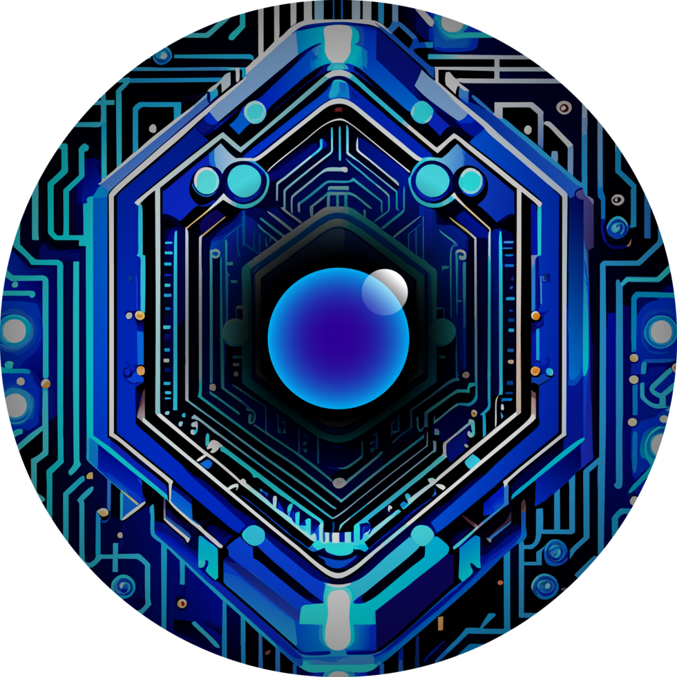Modern Technology Cybersecurity Icon Crop-out png
