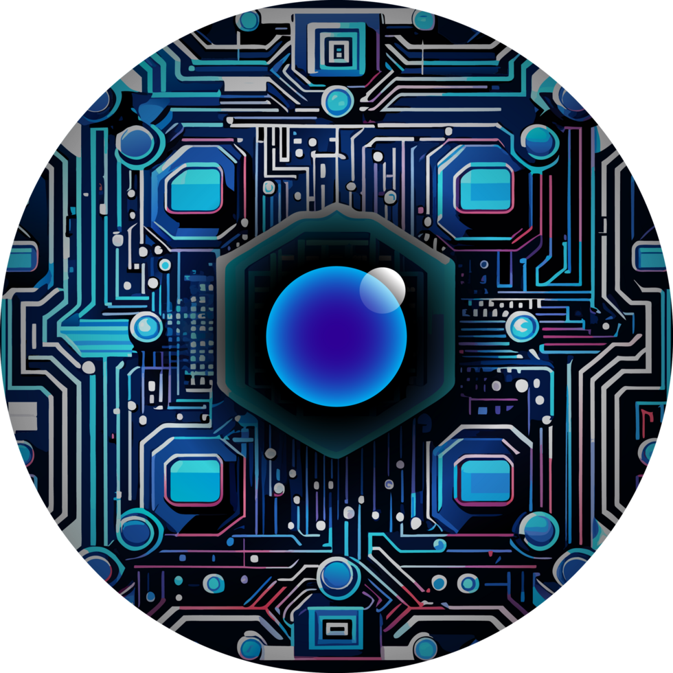 Modern Technology Cybersecurity Icon Crop-out png