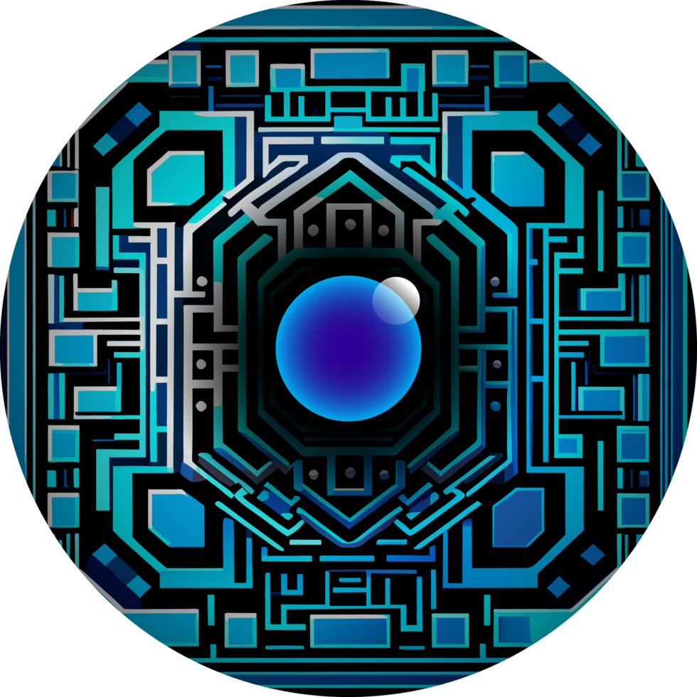 Modern Technology Cybersecurity Icon Crop-out png