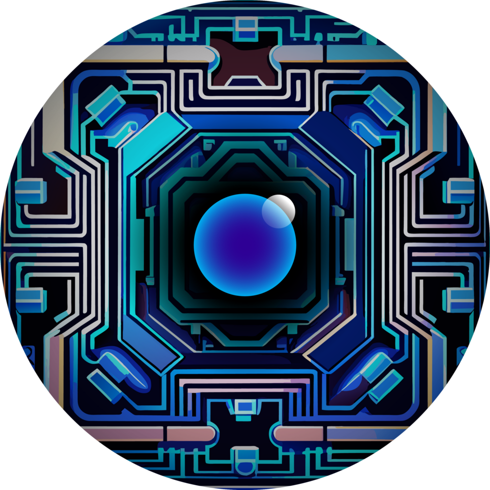Modern Technology Cybersecurity Icon Crop-out png