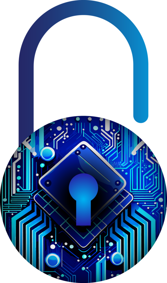 Modern Technology Cybersecurity Icon Crop-out png