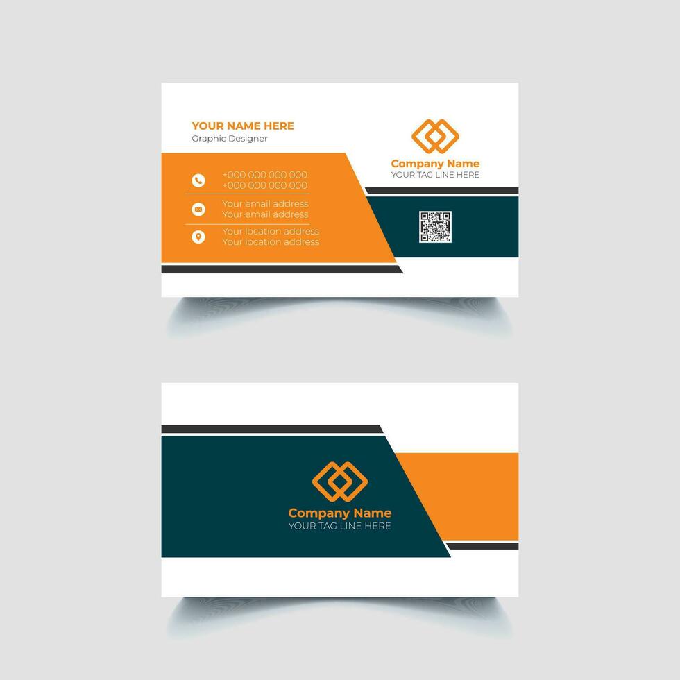 Vector Modern Creative Business Card Template Design