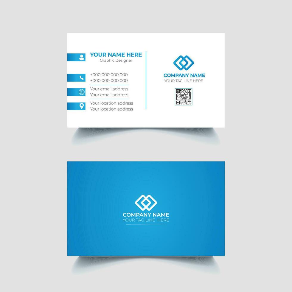 Vector Modern Creative Business Card Template Design