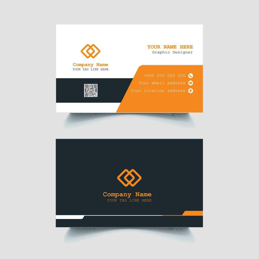 Vector Modern Creative Business Card Template Design