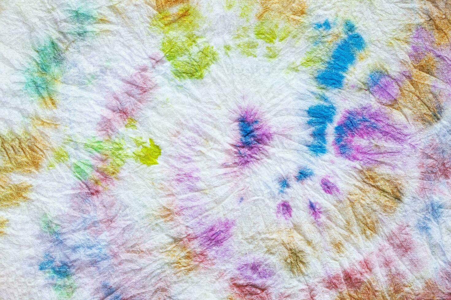 tie dye background with colorful swirls photo
