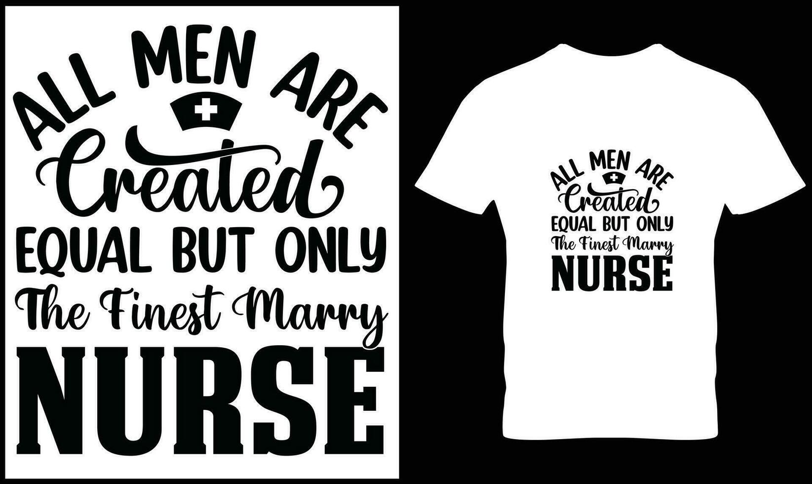 Nurse t-shirt design graphic vector. vector