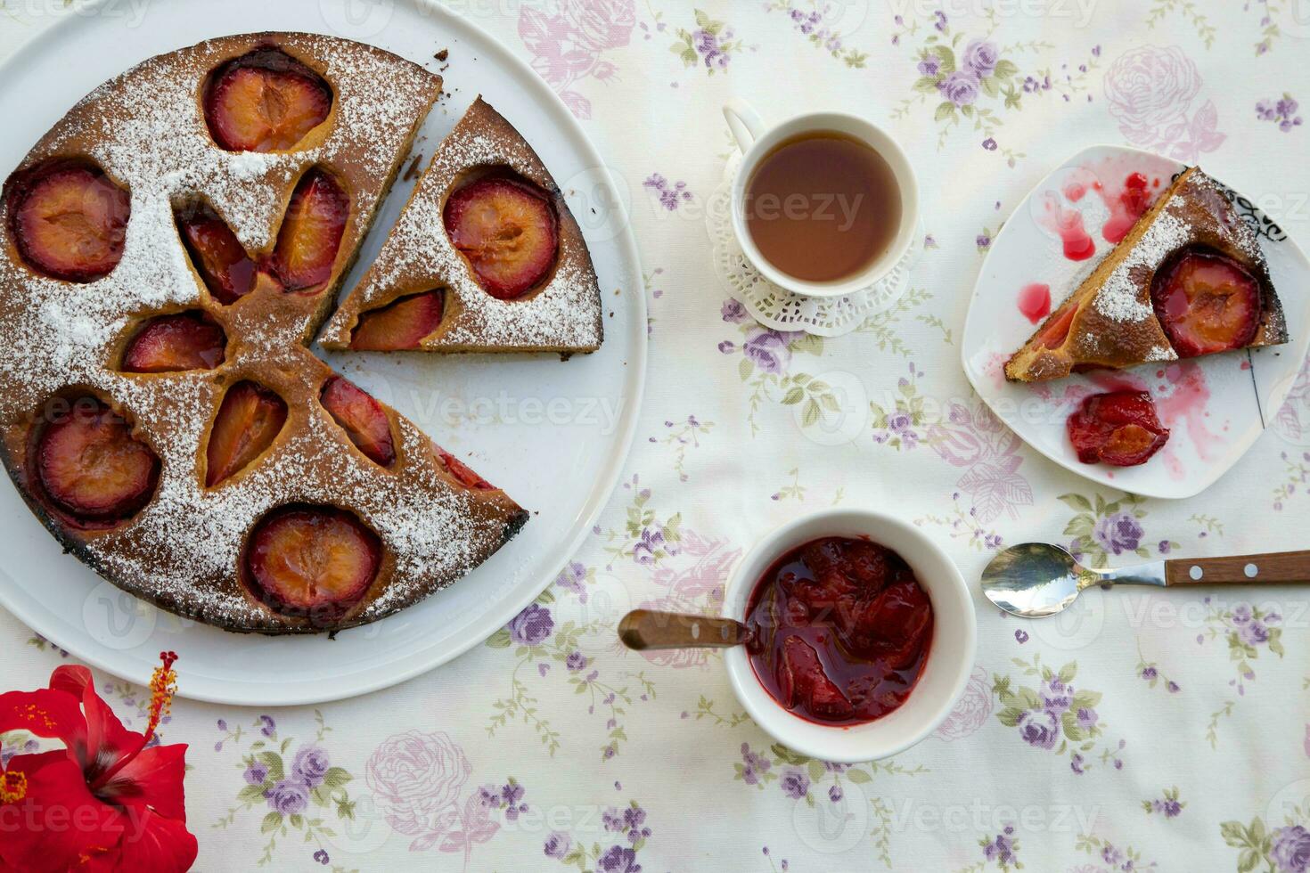 Delicious fresh cake photo