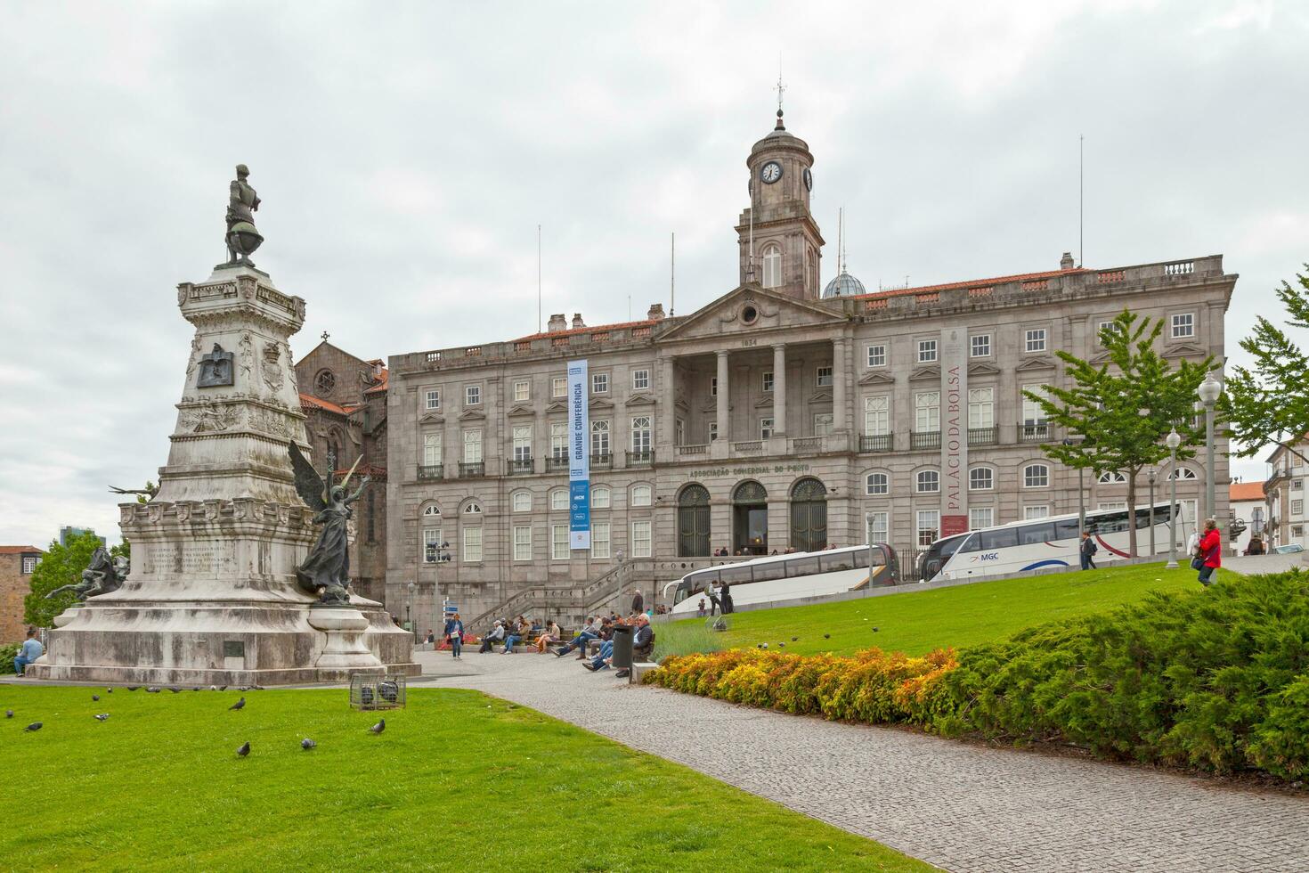 Porto, Portugal - June 03 2018 - Monument to the Infante Dom Henrique photo