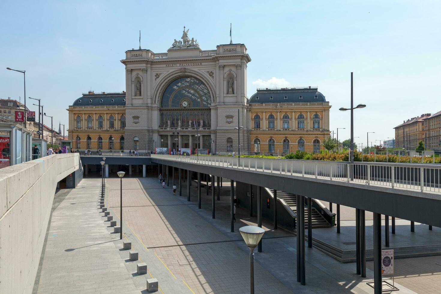 Budapest, Hungary - June 20 2018 - Keleti Train Station photo