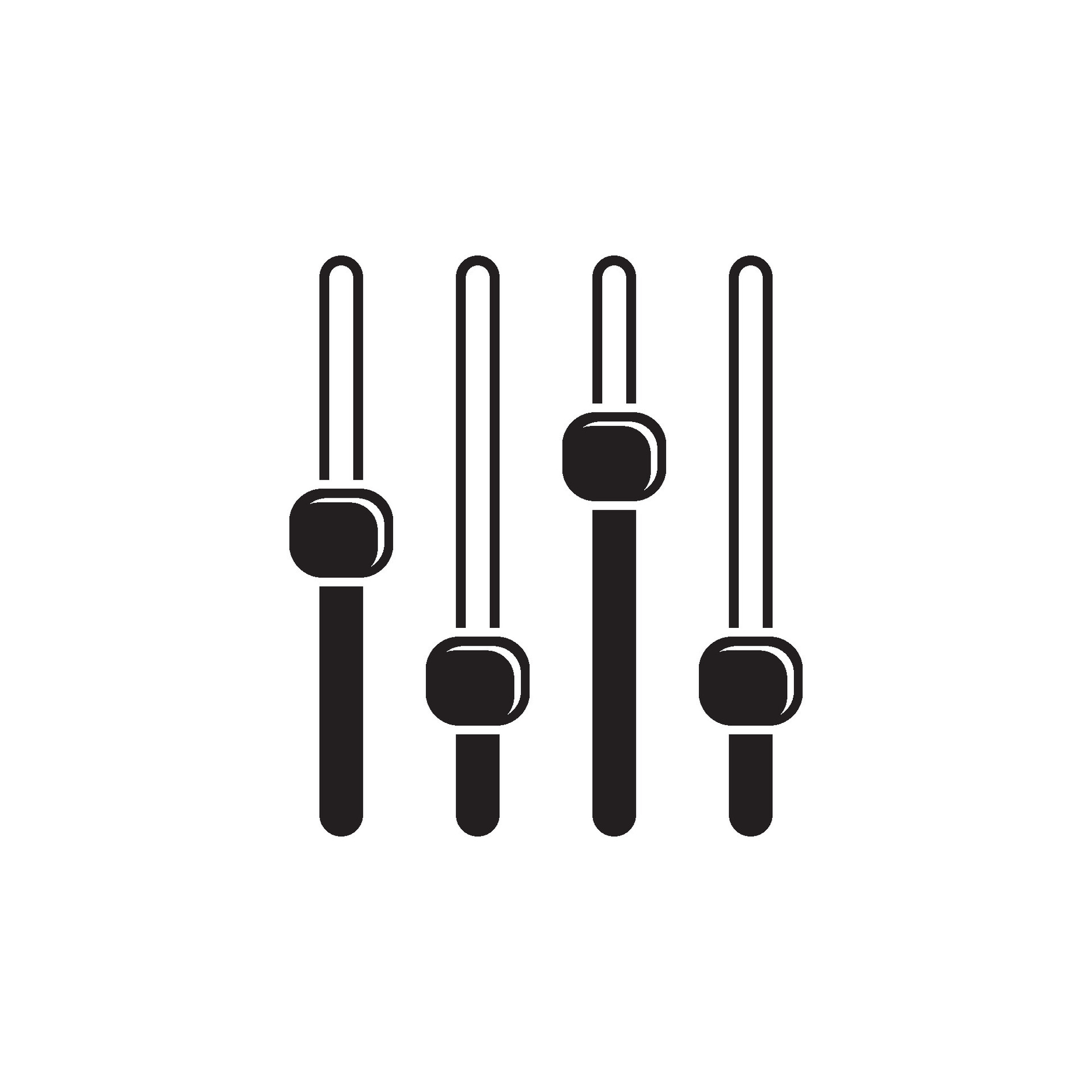 Volume bar icon vector illustration logo template design 27423008