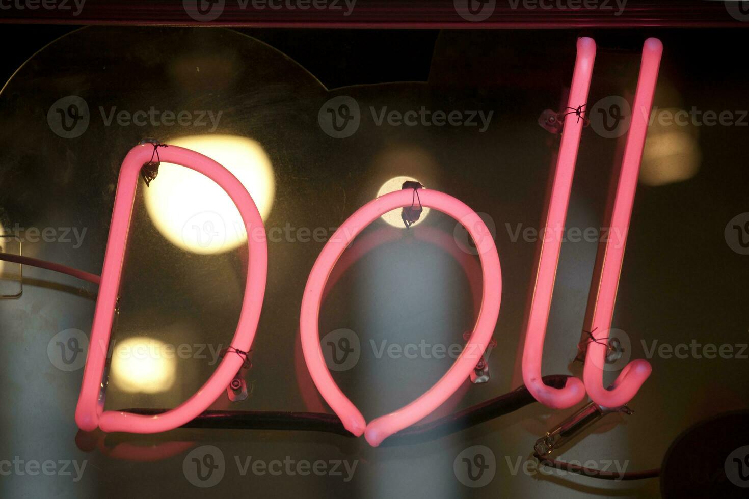 Doll - Neon light photo