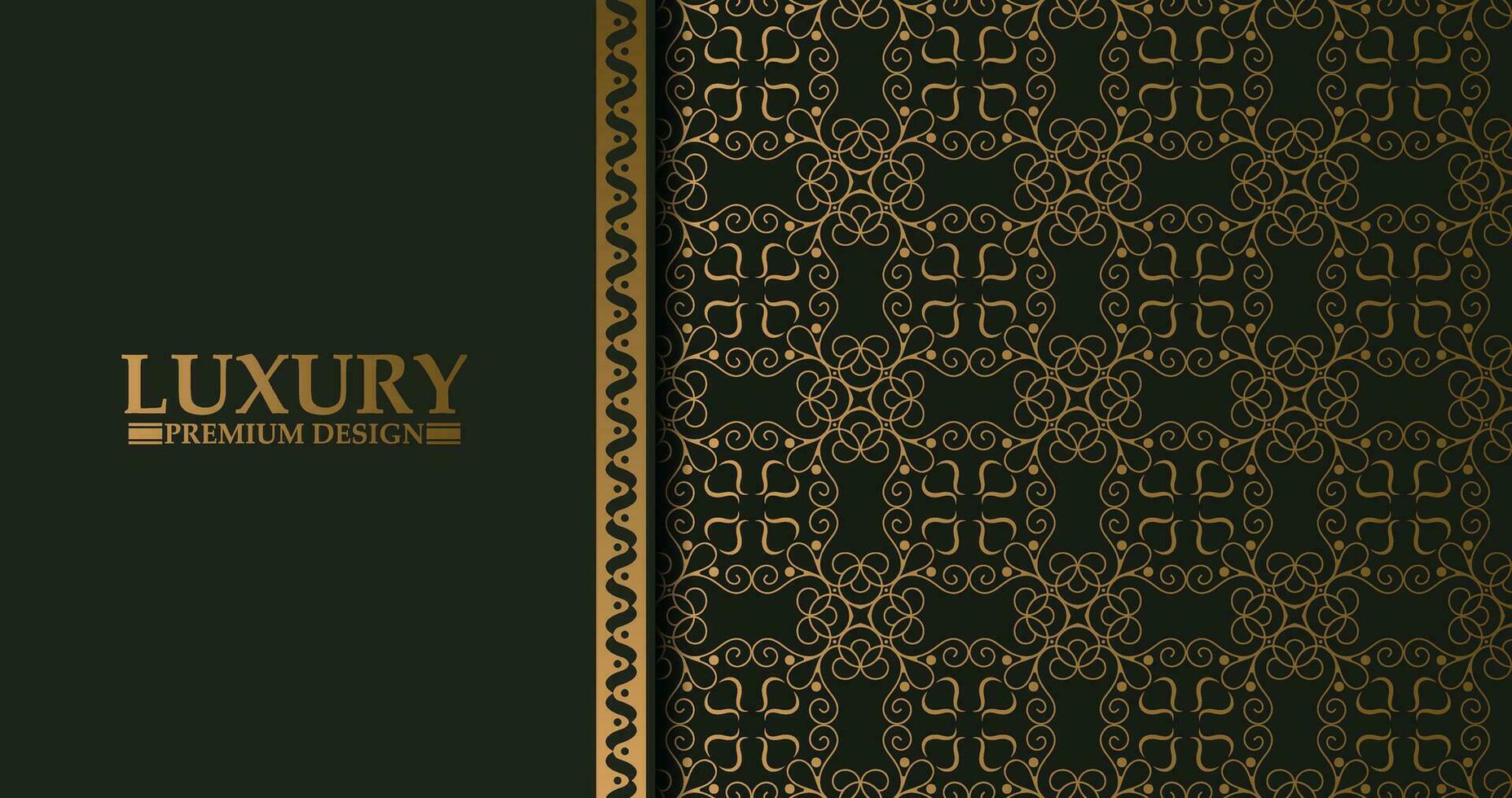 Elegant pattern style dark background vector