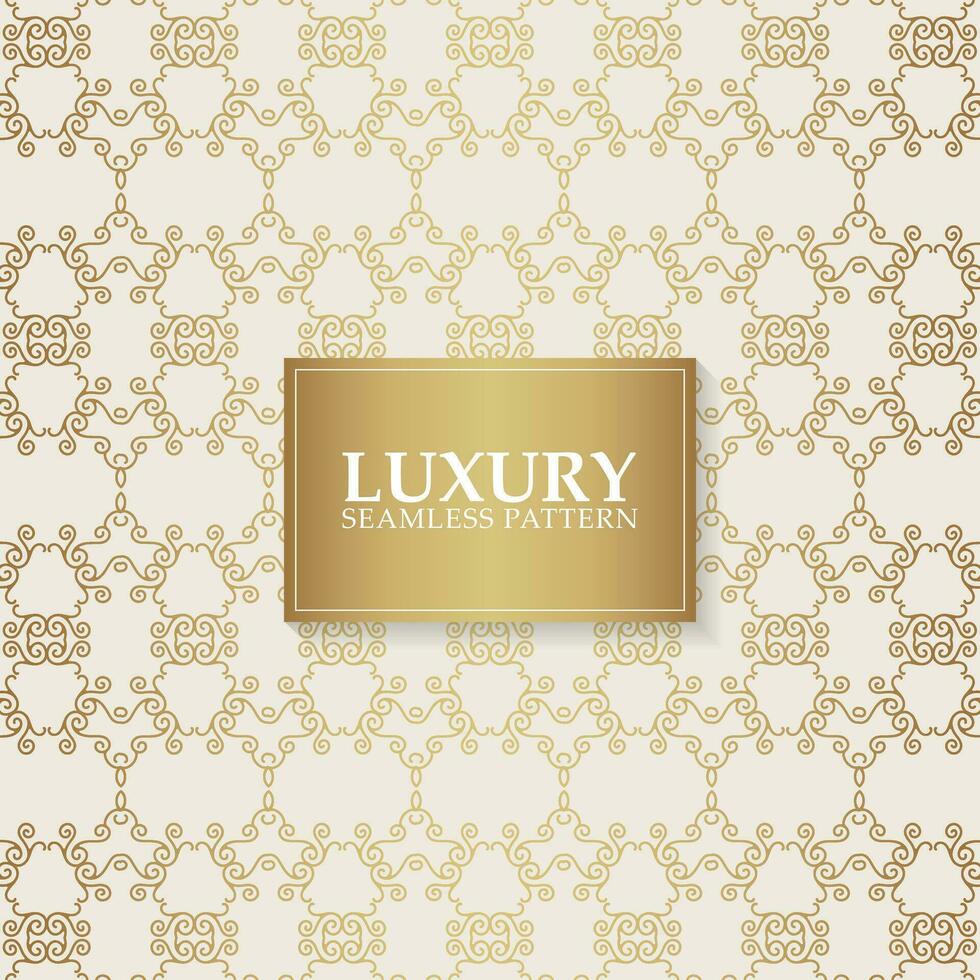 elegant gold abstract line pattern vector