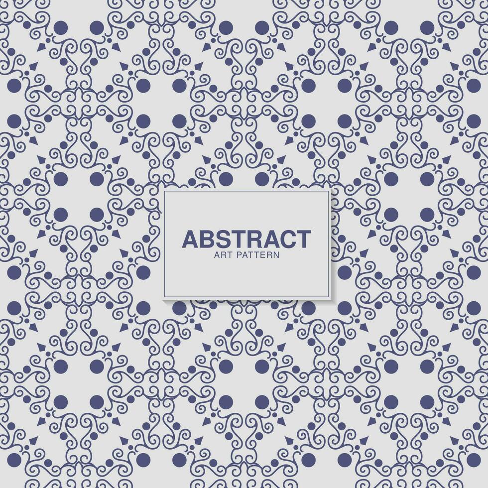 flat ornament line pattern design vector