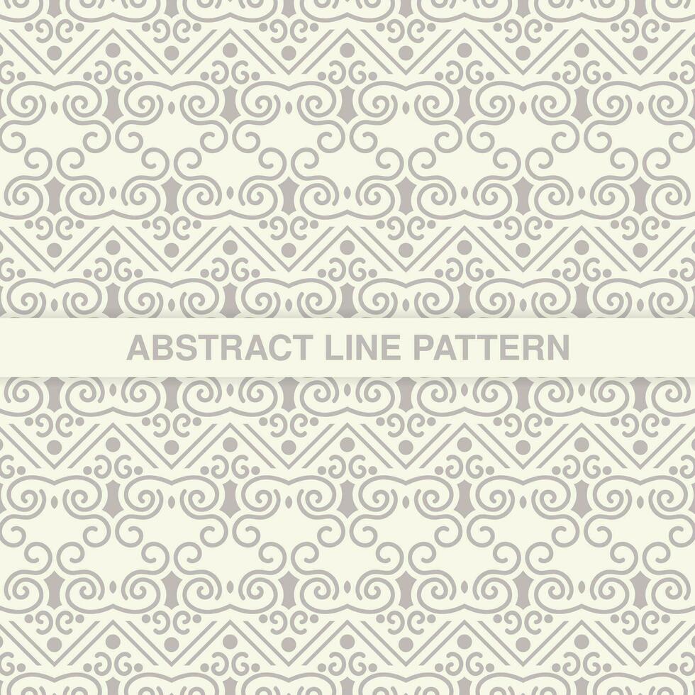 elegant white seamless geometric pattern vector