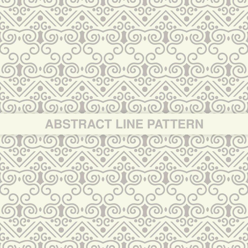 elegant white seamless geometric pattern vector