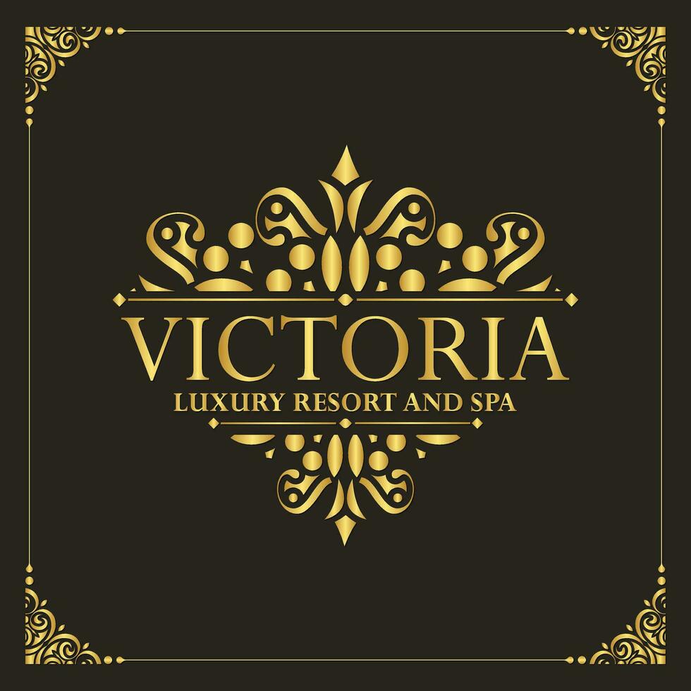 Elegant decorative frame design background vector