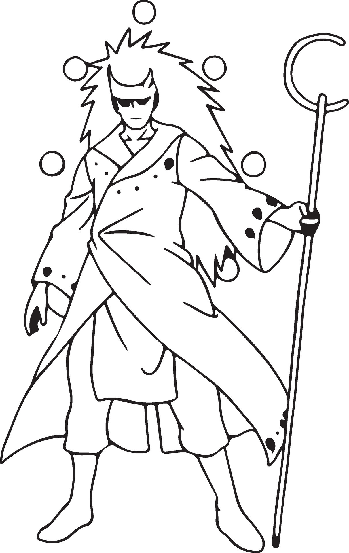 Sage of Six Paths in Naruto 27423779 Vector Art at Vecteezy