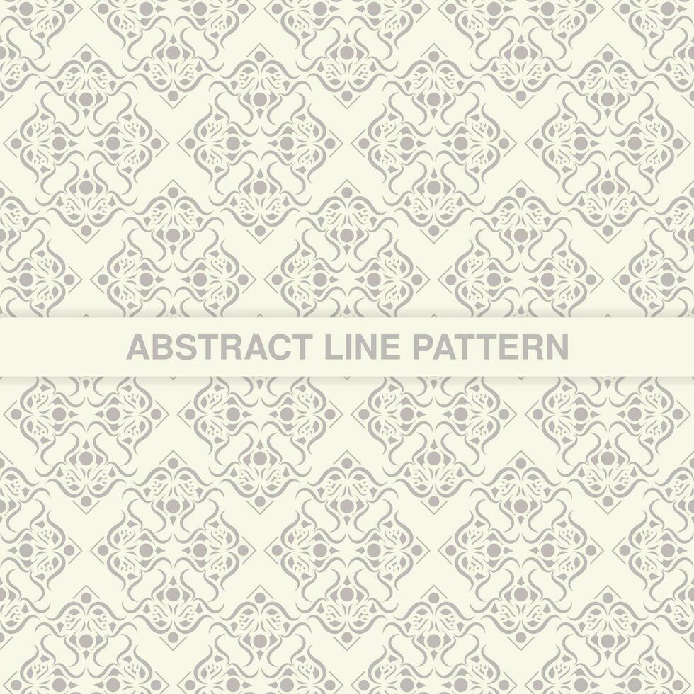elegant white seamless geometric pattern vector
