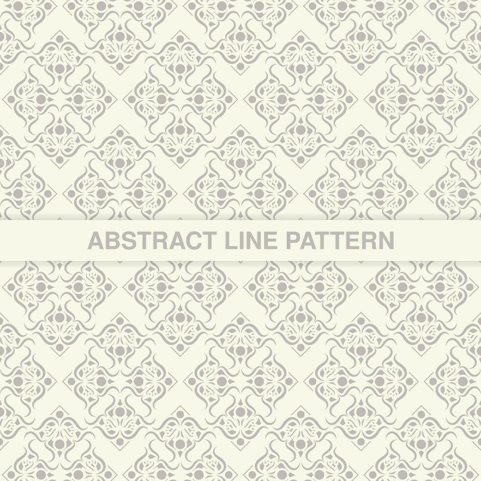 elegant white seamless geometric pattern vector