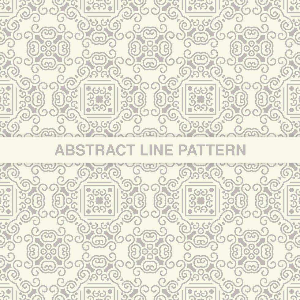 elegant white seamless geometric pattern vector