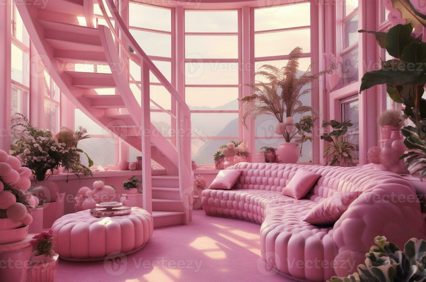 Pink house with furniture. Cra – Apps no Google Play