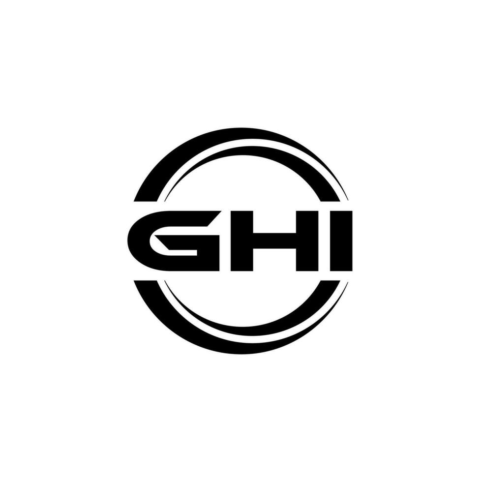 ghi logo diseño, inspiración para un único identidad. moderno elegancia y creativo diseño. filigrana tu éxito con el sorprendentes esta logo. vector