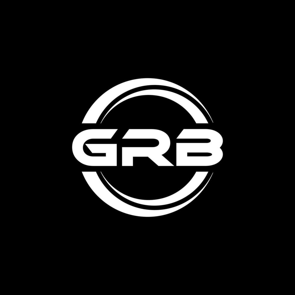 GRB Logo Design, Inspiration for a Unique Identity. Modern Elegance and Creative Design. Watermark Your Success with the Striking this Logo. vector