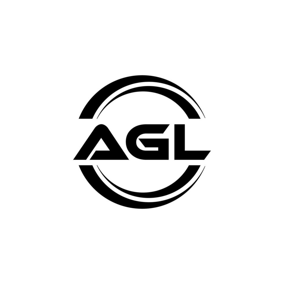 AGL Logo Design, Inspiration for a Unique Identity. Modern Elegance and Creative Design. Watermark Your Success with the Striking this Logo. vector