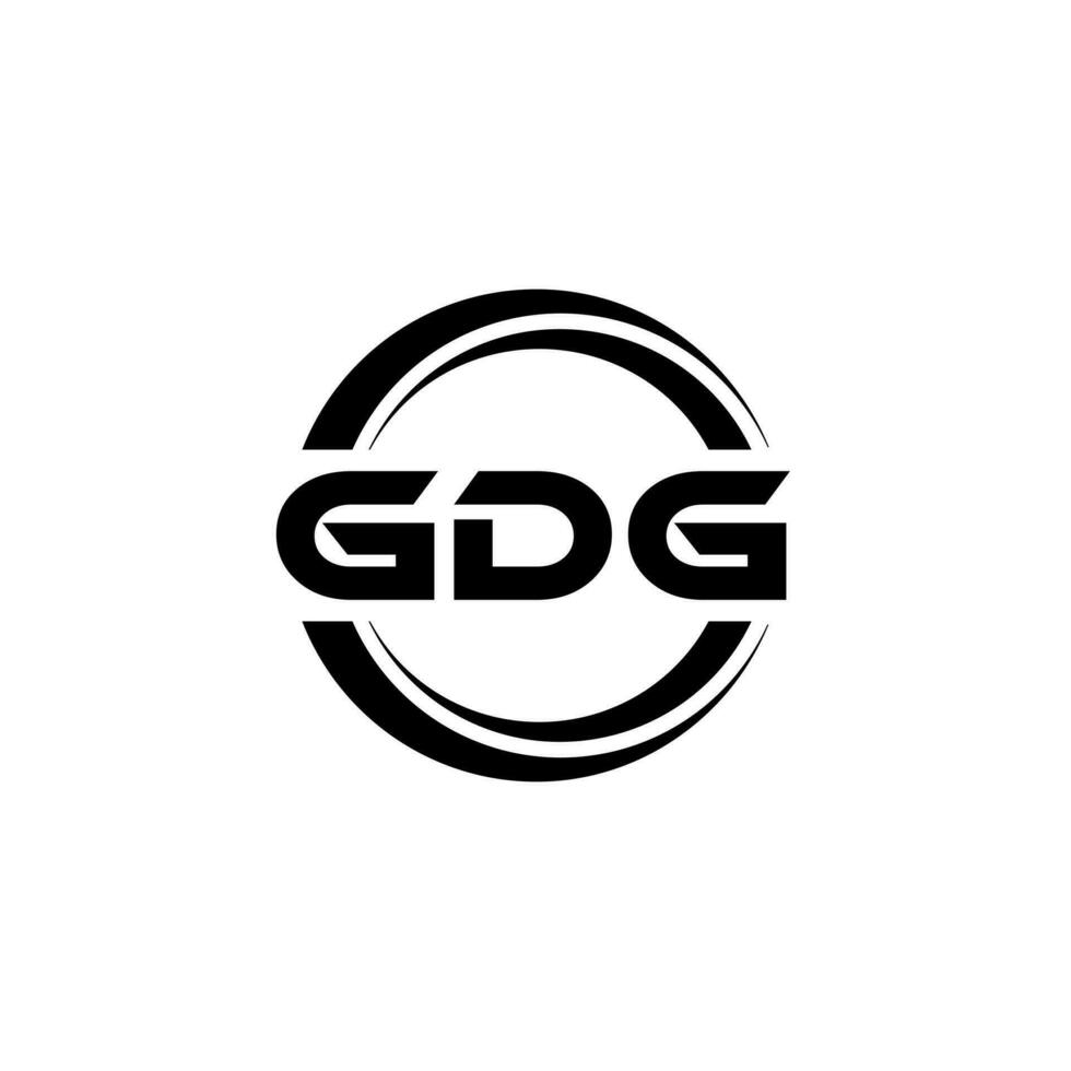 GDG Logo Design, Inspiration for a Unique Identity. Modern Elegance and Creative Design. Watermark Your Success with the Striking this Logo. vector