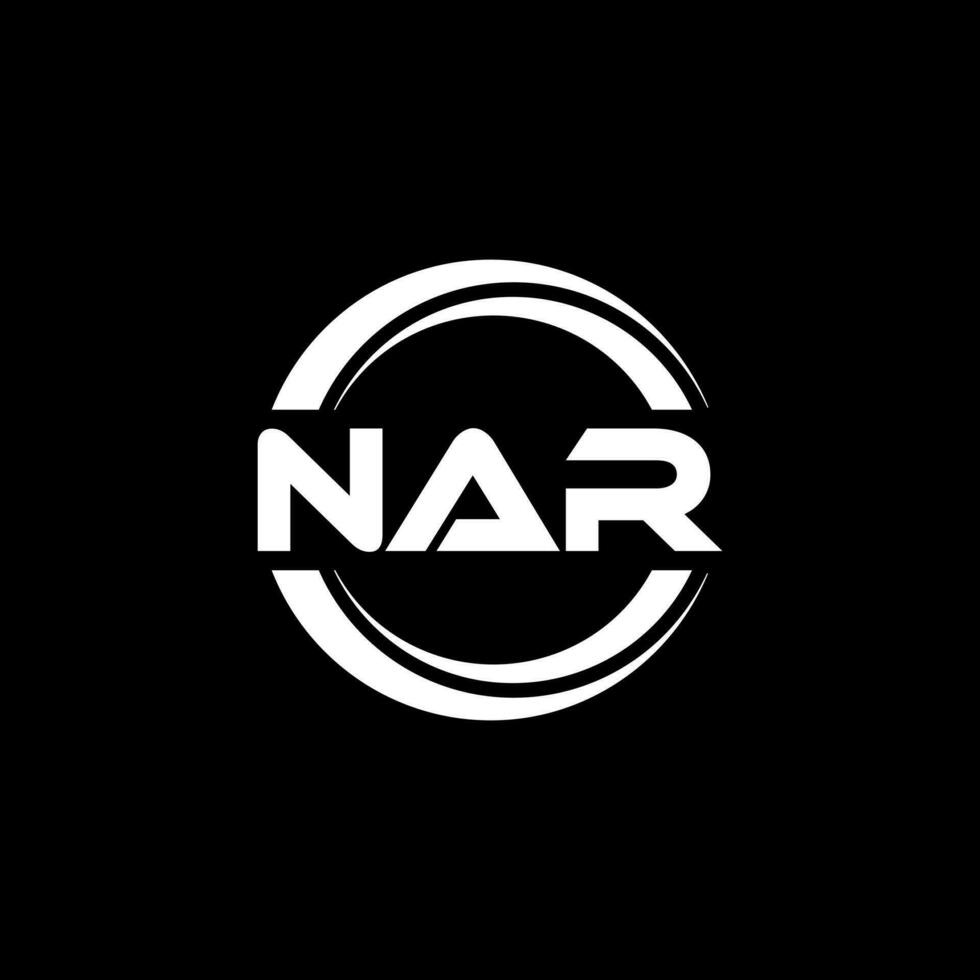 nar logo diseño, inspiración para un único identidad. moderno elegancia y creativo diseño. filigrana tu éxito con el sorprendentes esta logo. vector