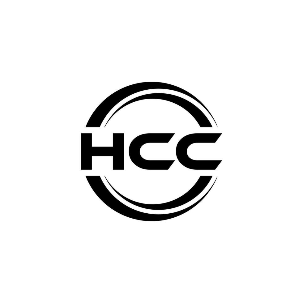 hcc logo diseño, inspiración para un único identidad. moderno elegancia y creativo diseño. filigrana tu éxito con el sorprendentes esta logo. vector