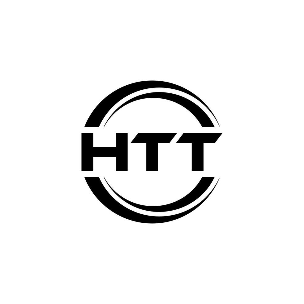 htt logo diseño, inspiración para un único identidad. moderno elegancia y creativo diseño. filigrana tu éxito con el sorprendentes esta logo. vector