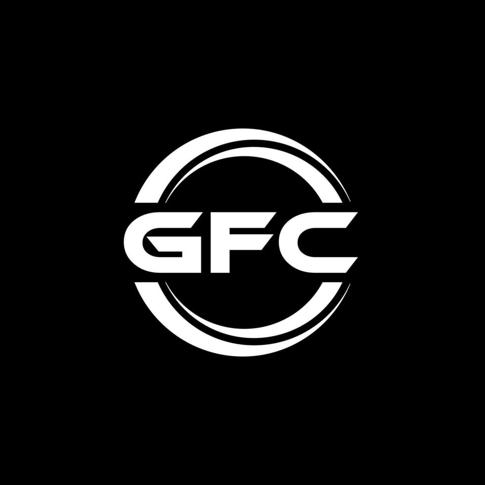 gfc logo diseño, inspiración para un único identidad. moderno elegancia y creativo diseño. filigrana tu éxito con el sorprendentes esta logo. vector