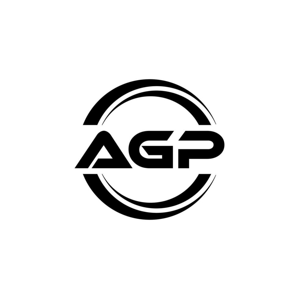 AGP Logo Design, Inspiration for a Unique Identity. Modern Elegance and Creative Design. Watermark Your Success with the Striking this Logo. vector