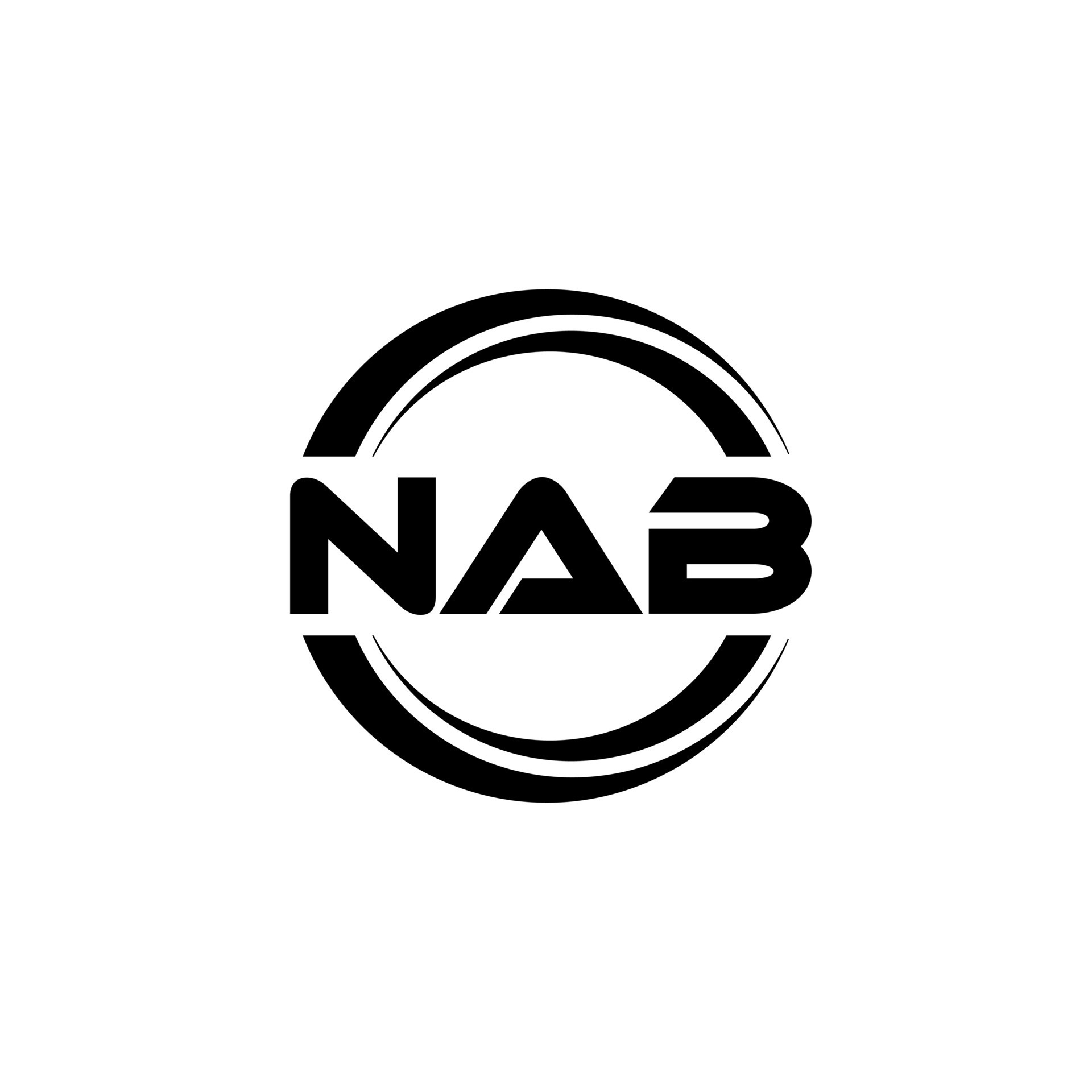 NAB Logo Design, Inspiration for a Unique Identity. Modern Elegance and